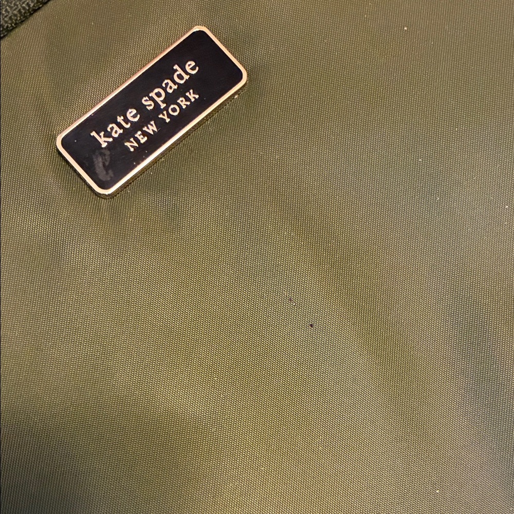 Kate Spade Olive Green Laptop Bag - Picture 2 of 2